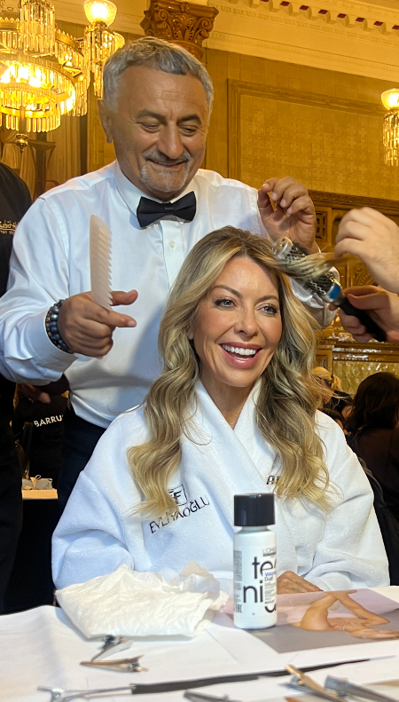 Sabit Akkaya, Kérastase ve L’Oréal Professionnel’dan Londra Moda Haftası’na Işıltılı Dokunuş