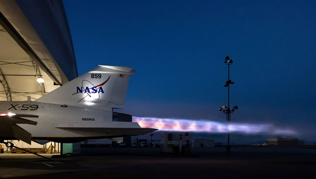 NASA’nın Sessiz Süpersonik Jeti İlk Uçuşunu Gerçekleştirdi NASA’nın Sessiz Süpersonik Jeti İlk Uçuşunu Gerçekleştirdi