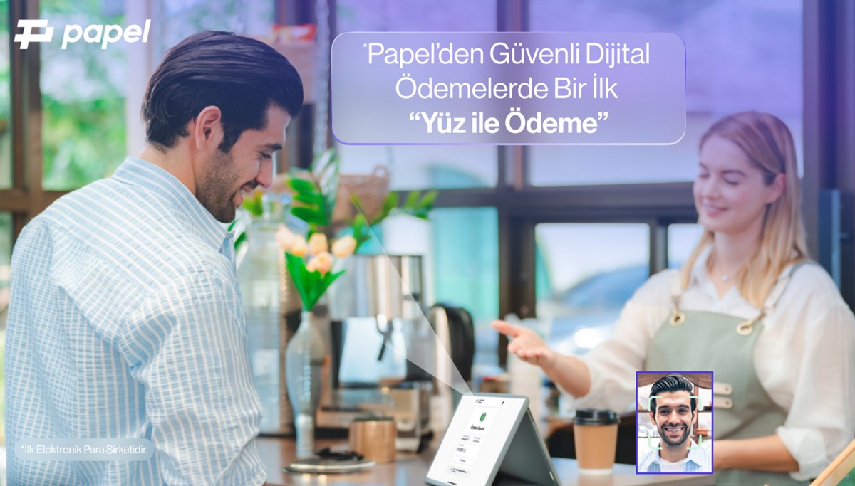 Papel’den yüz ile ödeme teknolojisi Papel’den yüz ile ödeme teknolojisi