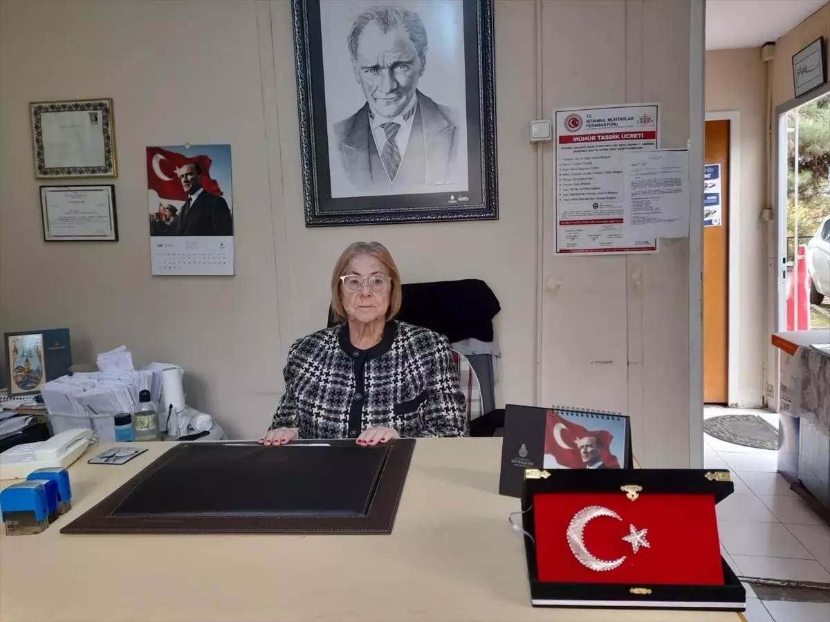 Bakırköy’ün Kadın Muhtarı Emel Çelik, 41 Yıldır Görevde Bakırköy’ün Kadın Muhtarı Emel Çelik, 41 Yıldır Görevde