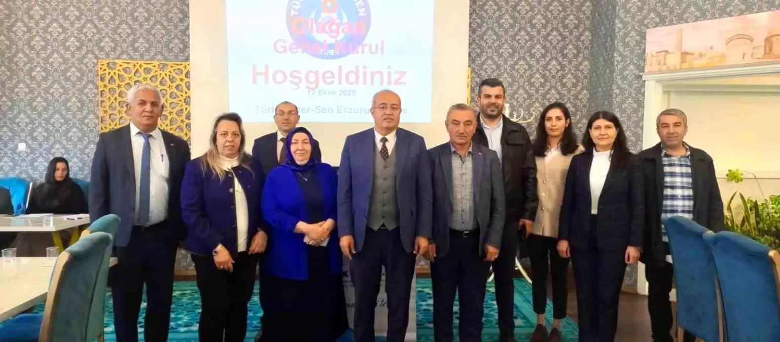 Türk Haber-Sen Erzurum Şubesi’nde İlk Kadın Başkan Seçildi Türk Haber-Sen Erzurum Şubesi’nde İlk Kadın Başkan Seçildi