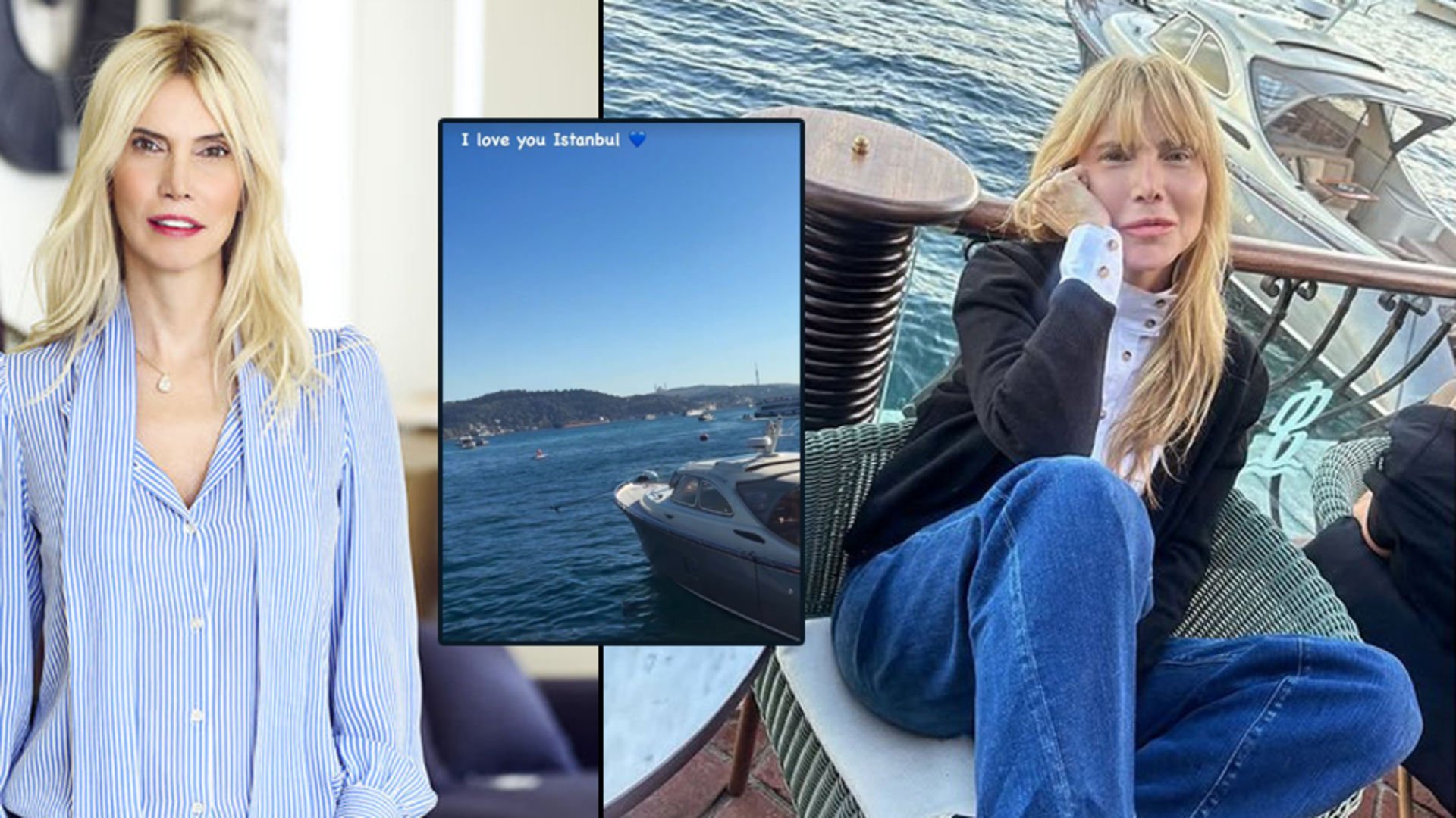 Elif Dürüst Boğaz’da huzur buldu Elif Dürüst Boğaz’da huzur buldu