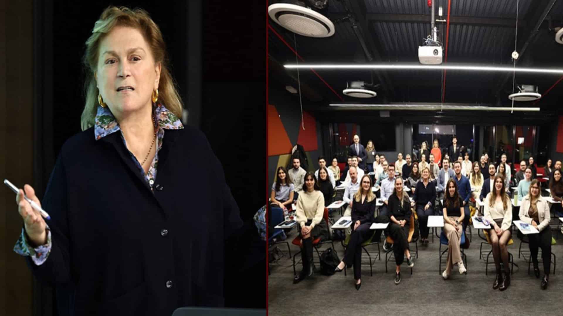 Güler Sabancı, Yüksek Lisans Öğrencileriyle Buluştu Güler Sabancı, Yüksek Lisans Öğrencileriyle Buluştu