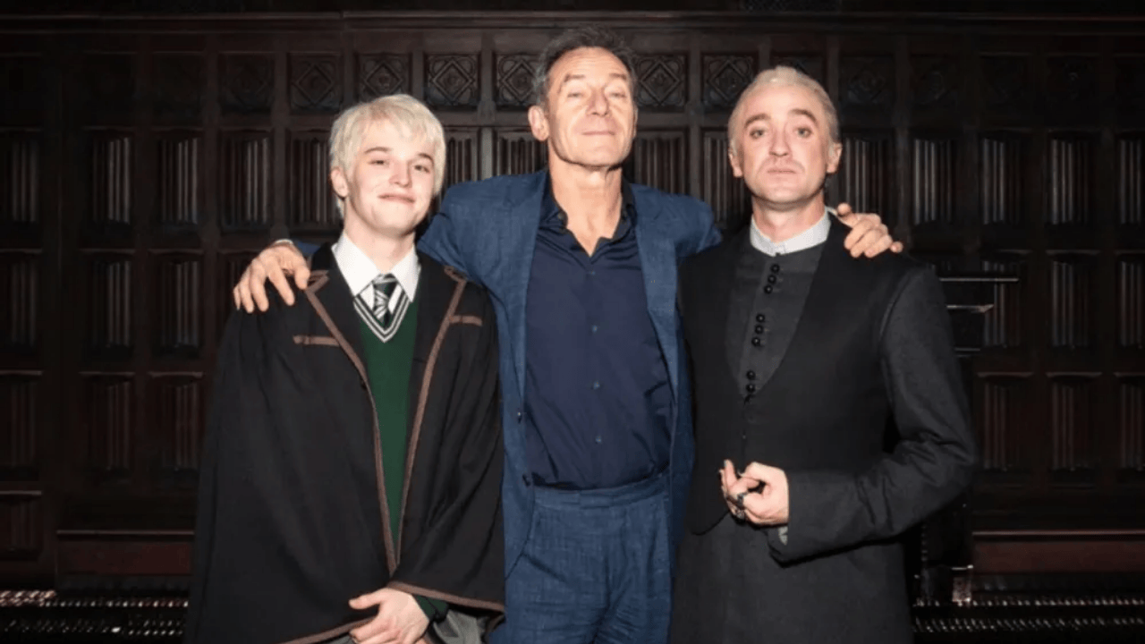 Malfoy Ailesi Yeniden Bir Arada: Harry Potter Oyuncuları Malfoy Ailesi Yeniden Bir Arada: Harry Potter Oyuncuları
