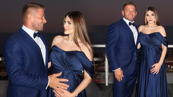 İsmail Balaban ve İlayda Şeker’den Mutlu Aile Pozu İsmail Balaban ve İlayda Şeker’den Mutlu Aile Pozu