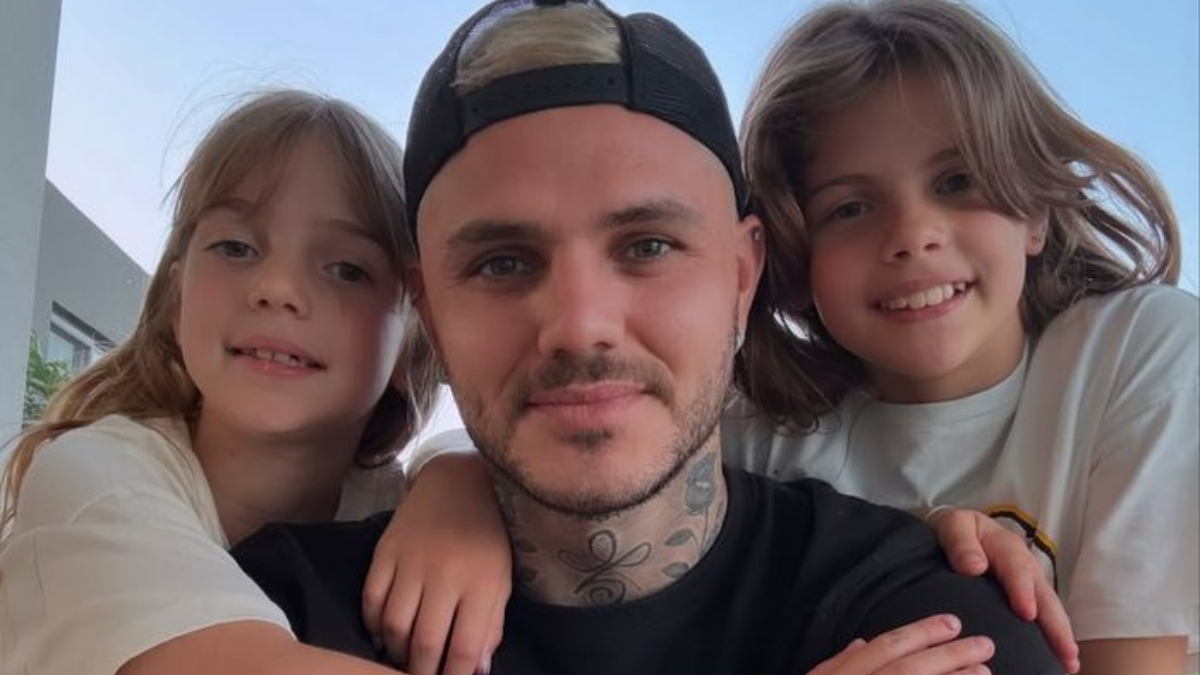 Mauro Icardi, 150 gün sonra kızlarıyla buluştu Mauro Icardi, 150 gün sonra kızlarıyla buluştu