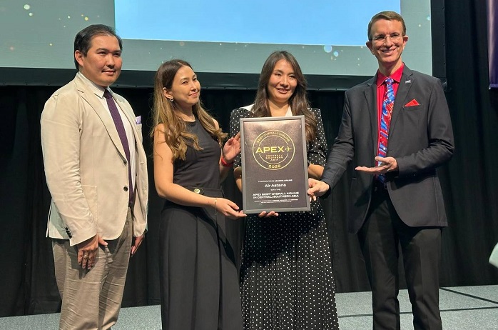 Air Astana, APEX Tarafından Orta Asya’nın En İyi Havayolu… Air Astana, APEX Tarafından Orta Asya’nın En İyi Havayolu…