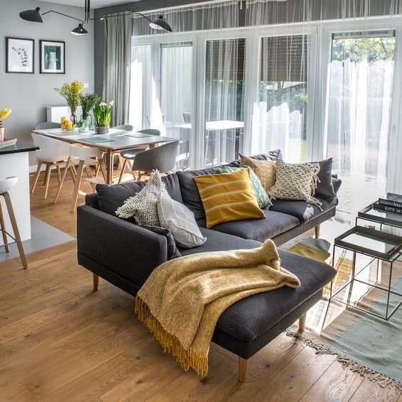 Dikdörtgen Salon Dekorasyonu İçin İpuçları Dikdörtgen Salon Dekorasyonu İçin İpuçları