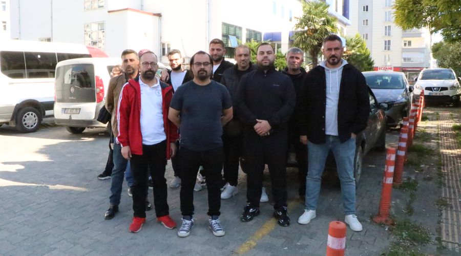Samsun’da Özel Hastane Çalışanları Maaş İçin Eylem Düzenledi Samsun’da Özel Hastane Çalışanları Maaş İçin Eylem Düzenledi