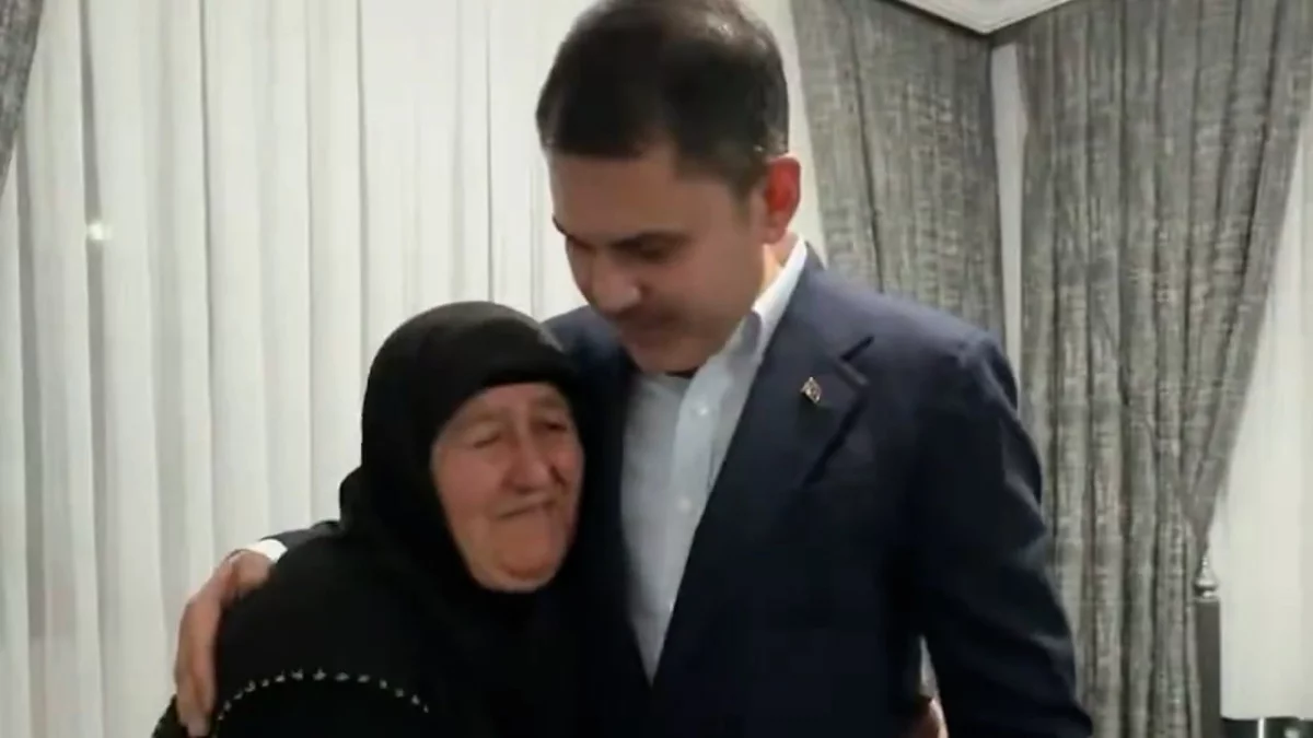 Murat Kurum, Koyunlu çiftini ziyaret etti: Sevinç gözyaşları Murat Kurum, Koyunlu çiftini ziyaret etti: Sevinç gözyaşları