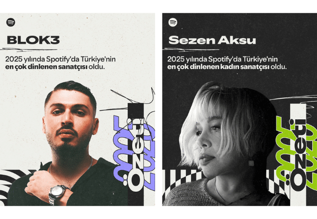 Spotify 2025 Yılın En Çok Dinlenenleri Açıklandı Spotify 2025 Yılın En Çok Dinlenenleri Açıklandı
